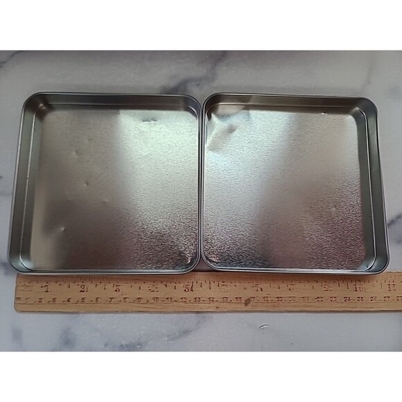 Christmas Party Tin Food Safe Set Of Two - Picture 6 of 10